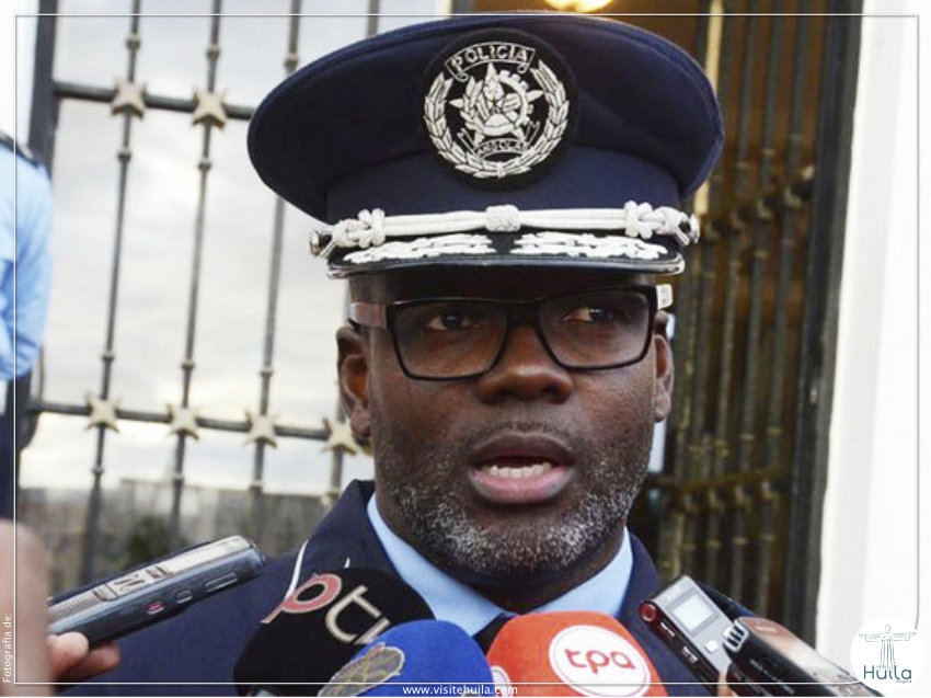 HUÍLA: COMISSÁRIO DIVALDO MARTINS - COMANDANTE PROVINCIAL DA POLÍCIA NACIONAL